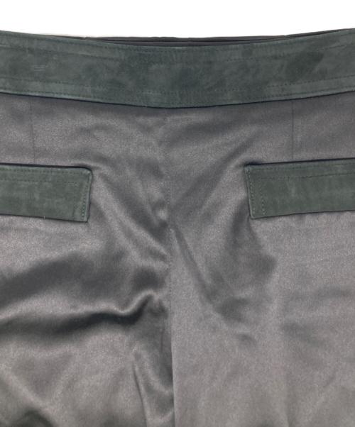 CHANEL（シャネル）CHANEL (シャネル) シルクテーパードパンツ ブラック サイズ:38の古着・服飾アイテム