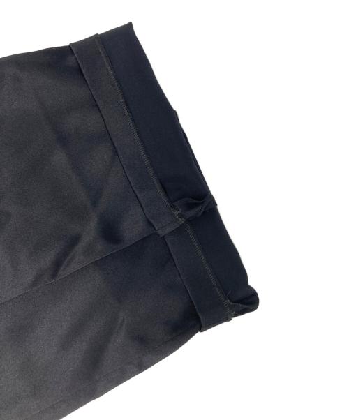 CHANEL（シャネル）CHANEL (シャネル) シルクテーパードパンツ ブラック サイズ:38の古着・服飾アイテム