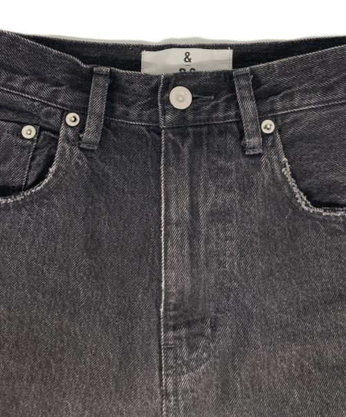 Curensology（カレンソロジー）Curensology (カレンソロジー) カーヴィーデニムパンツ ブラック サイズ:32の古着・服飾アイテム