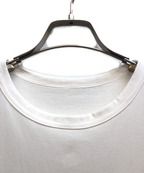 rosy monster（ロージーモンスター）rosy monster (ロージーモンスター) リラックスフリルカットソーワンピース ホワイト サイズ:S 未使用品の古着・服飾アイテム