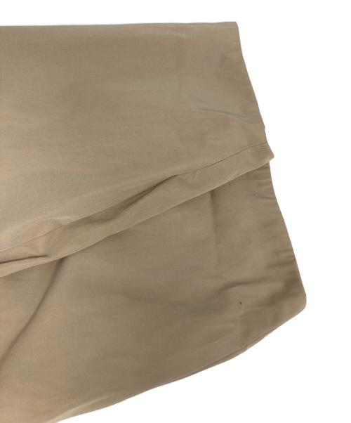 rosy monster（ロージーモンスター）rosy monster (ロージーモンスター) マルギンガムノーカラーコート ベージュ サイズ:Freeの古着・服飾アイテム