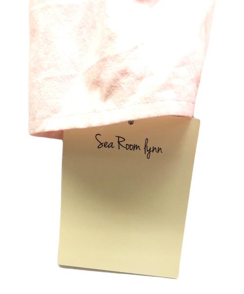Sea Room lynn（シールームリン）Sea Room lynn (シールームリン) Cottonギャザーパフスリーブドレス ピンク サイズ:S 未使用品の古着・服飾アイテム