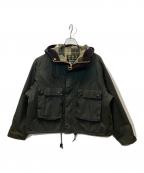 Barbour×KAPTAIN SUNSHINEバブアー×キャプテンサンシャイン）の古着「Field Short Hoody Jacket」｜グリーン