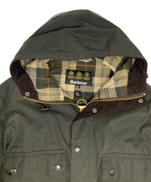 Barbour（バブアー）Barbour (バブアー) KAPTAIN SUNSHINE (キャプテンサンシャイン) Field Short Hoody Jacket グリーン サイズ:36の古着・服飾アイテム