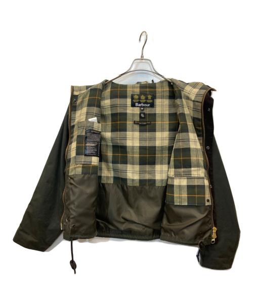 Barbour（バブアー）Barbour (バブアー) KAPTAIN SUNSHINE (キャプテンサンシャイン) Field Short Hoody Jacket グリーン サイズ:36の古着・服飾アイテム