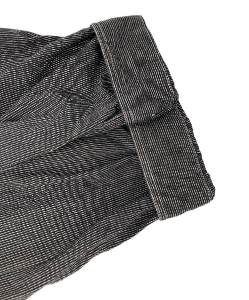 SUGAR CANE（シュガーケーン）SUGAR CANE (シュガーケーン) JEAN CORD WORK SHIRT グレー サイズ:LARGEの古着・服飾アイテム