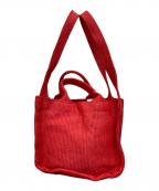 beautiful peopleビューティフルピープル）の古着「Shade cloth beach shift bag S」｜レッド