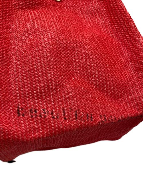 beautiful people（ビューティフルピープル）beautiful people (ビューティフルピープル) Shade cloth beach shift bag S レッドの古着・服飾アイテム