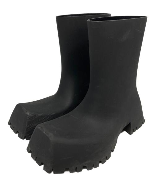 BALENCIAGA（バレンシアガ）BALENCIAGA (バレンシアガ) トルーパーラバーブーツ ブラック サイズ:JP 26の古着・服飾アイテム
