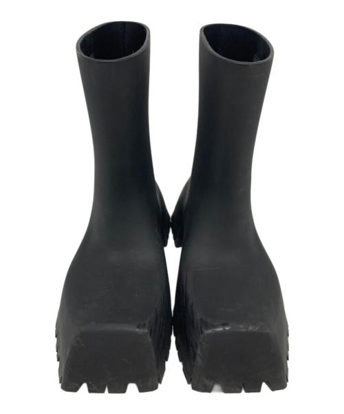 BALENCIAGA（バレンシアガ）BALENCIAGA (バレンシアガ) トルーパーラバーブーツ ブラック サイズ:JP 26の古着・服飾アイテム