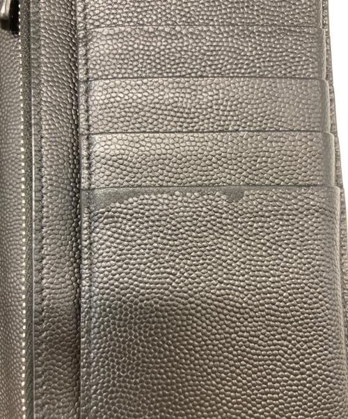 Saint Laurent Paris（サンローランパリ）Saint Laurent Paris (サンローランパリ) 長財布 ブラックの古着・服飾アイテム