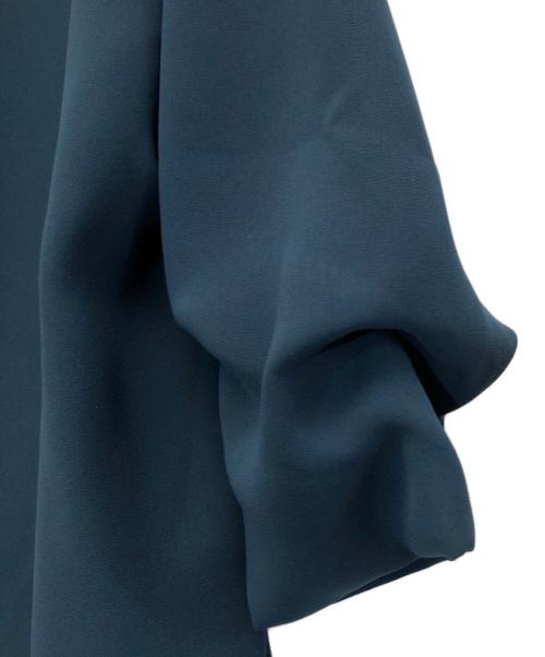 UNITED TOKYO（ユナイテッドトーキョー）UNITED TOKYO (ユナイテッドトーキョー) 7分袖Vネックタックブラウス グリーン サイズ:1の古着・服飾アイテム