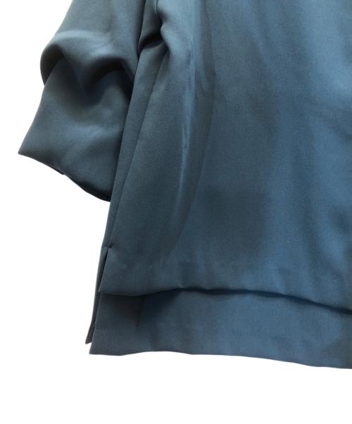 UNITED TOKYO（ユナイテッドトーキョー）UNITED TOKYO (ユナイテッドトーキョー) 7分袖Vネックタックブラウス グリーン サイズ:1の古着・服飾アイテム