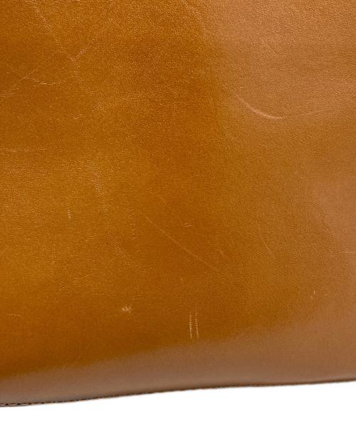 DIESEL（ディーゼル）DIESEL (ディーゼル) レザーショルダーバッグ ブラウンの古着・服飾アイテム