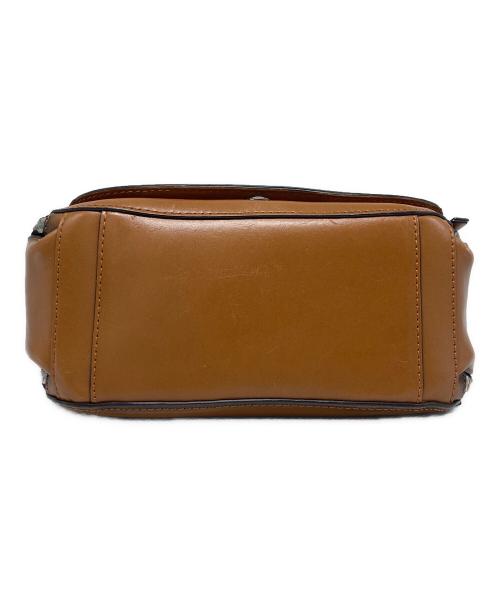 DIESEL（ディーゼル）DIESEL (ディーゼル) レザーショルダーバッグ ブラウンの古着・服飾アイテム