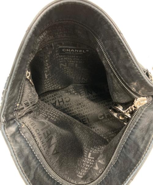 CHANEL（シャネル）CHANEL (シャネル) マトラッセワンショルダーバッグ ブラックの古着・服飾アイテム