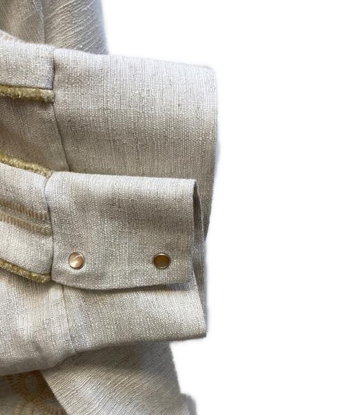 Couture d'adam（クチュールドアダム）COUTURE D'ADAM (クチュールドアダム) Shantung Ranchwear ベージュ サイズ:38 未使用品の古着・服飾アイテム