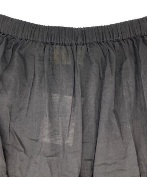 Couture d'adam（クチュールドアダム）Couture d'adam (クチュールドアダム) ティアードスカート ブラック サイズ:38 未使用品の古着・服飾アイテム