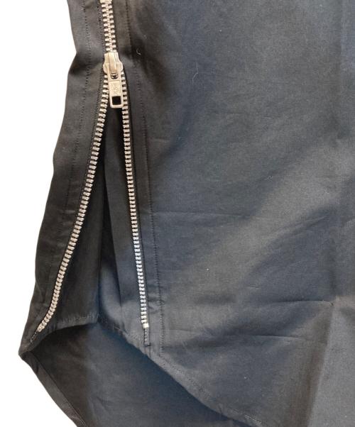 COMME des GARCONS HOMME DEUX（コムデギャルソン オム ドゥ）COMME des GARCONS HOMME DEUX (コムデギャルソン オム ドゥ) サイドジップデザインシャツ ブラック サイズ:Mの古着・服飾アイテム