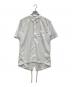 COMME des GARCONS HOMME DEUX（コムデギャルソン オム ドゥ）の古着「フィッシュテール半袖シャツ」｜ホワイト