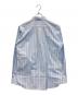 COMME des GARCONS HOMME DEUX (コムデギャルソン オム ドゥ) コットンブロードストライプシャツ ブルー サイズ:M：19000円