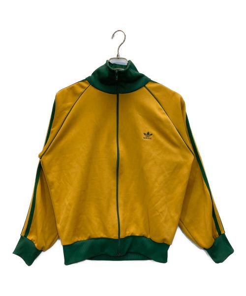 adidas（アディダス）adidas (アディダス) 80'sトラックジャケット イエロー サイズ:記載なしの古着・服飾アイテム