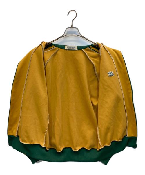 adidas（アディダス）adidas (アディダス) 80'sトラックジャケット イエロー サイズ:記載なしの古着・服飾アイテム