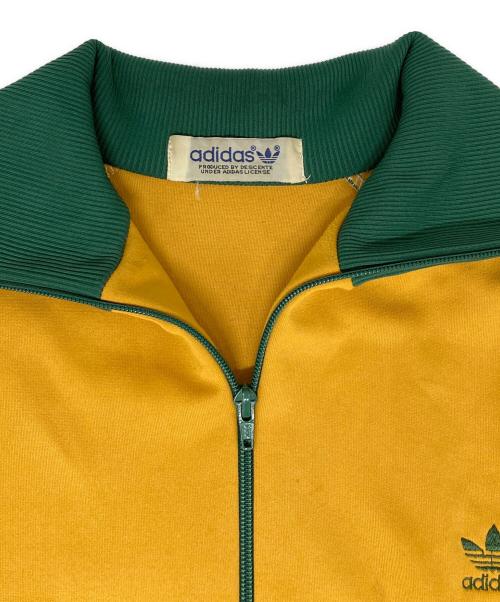 adidas（アディダス）adidas (アディダス) 80'sトラックジャケット イエロー サイズ:記載なしの古着・服飾アイテム