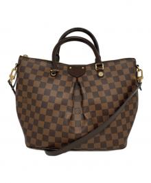 LOUIS VUITTON（ルイ ヴィトン）の古着「シエナMM 2WAYハンドバッグ」｜ブラウン