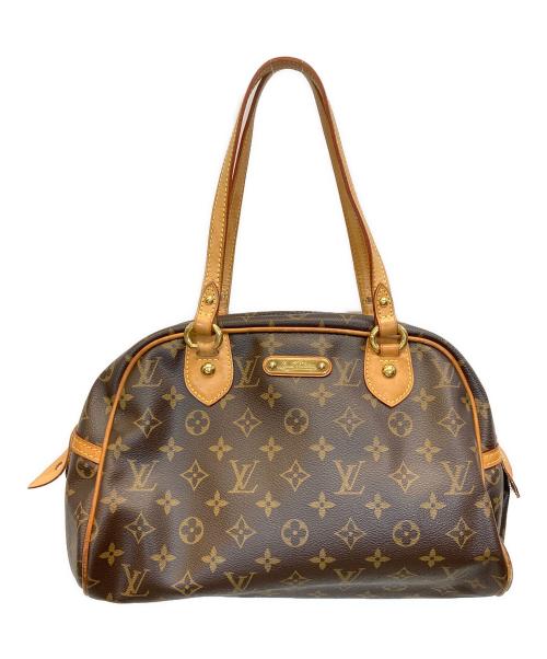 LOUIS VUITTON（ルイ ヴィトン）LOUIS VUITTON (ルイ ヴィトン) モノグラム モントルグイユPM ブラウンの古着・服飾アイテム