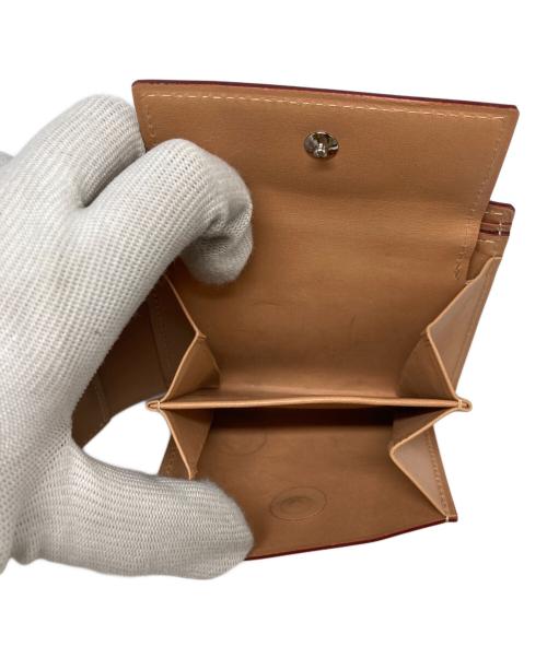 GANZO（ガンゾ）GANZO (ガンゾ) コードバン2つ折り財布 ブラウンの古着・服飾アイテム