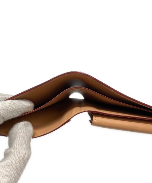 GANZO（ガンゾ）GANZO (ガンゾ) コードバン2つ折り財布 ブラウンの古着・服飾アイテム