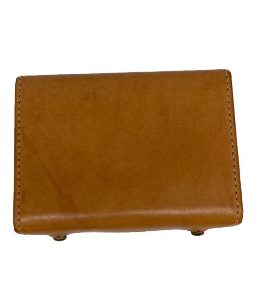 M+（エムピウ）m+ (エムピウ) 2つ折り財布 ブラウンの古着・服飾アイテム