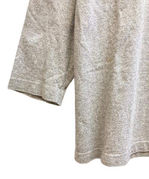 A BATHING APE（ア ベイシング エイプ）A BATHING APE (ア ベイシング エイプ) Champion (チャンピオン) T1011 ラグランスリーブカットソー グレー サイズ:LARGEの古着・服飾アイテム