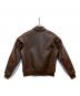 Aero LEATHER (エアロレザー) A-2フライトレザージャケット ブラウン サイズ:36：18000円