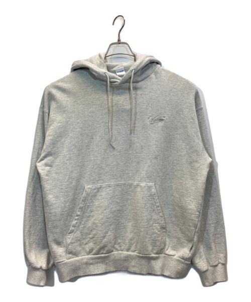 KEBOZ（ケボズ）KEBOZ (ケボズ) バックロゴプルオーバーパーカー グレー サイズ:Lの古着・服飾アイテム