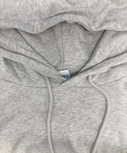 KEBOZ（ケボズ）KEBOZ (ケボズ) バックロゴプルオーバーパーカー グレー サイズ:Lの古着・服飾アイテム