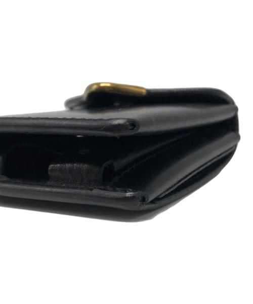 cramp（クランプ）CRAMP (クランプ) UKブライドルレザーコンパクトウォレット ブラックの古着・服飾アイテム