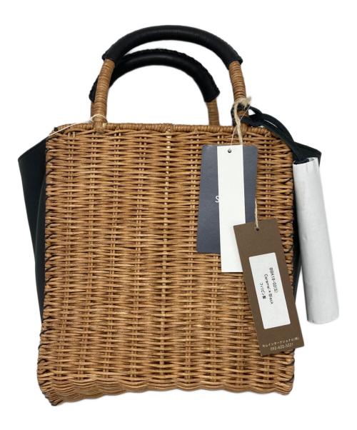 The Bagmati（ザバグマティ）The Bagmati (ザバグマティ) カゴバッグ ブラウンの古着・服飾アイテム