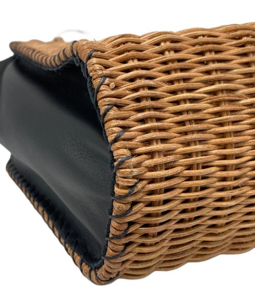 The Bagmati（ザバグマティ）The Bagmati (ザバグマティ) カゴバッグ ブラウンの古着・服飾アイテム