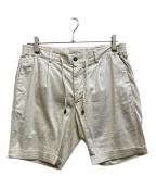 giab's ARCHIVIOジャブス アルキヴィオ）の古着「ACCADEMIA ハーフパンツ」｜アイボリー