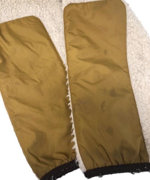 stussy（ステューシー）stussy (ステューシー) ボアジャケット ベージュ サイズ:Mの古着・服飾アイテム