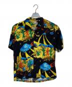 MISTER FREEDOM×Sun Surfミスターフリーダム×サンサーフ）の古着「ロックンロールS/Sシャツ」｜ブラック