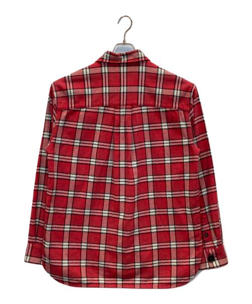 MARNI（マルニ）MARNI (マルニ) レギュラーカラーチェックシャツ レッド サイズ:46の古着・服飾アイテム