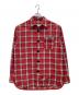 MARNI（マルニ）の古着「レギュラーカラーチェックシャツ」｜レッド