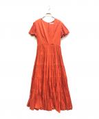 MARIHAマリハ）の古着「半袖ワンピース」｜オレンジ