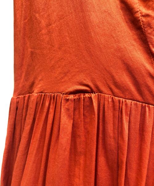 MARIHA（マリハ）MARIHA (マリハ) 半袖ワンピース オレンジ サイズ:38の古着・服飾アイテム