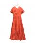 MARIHA（マリハ）の古着「半袖ワンピース」｜オレンジ