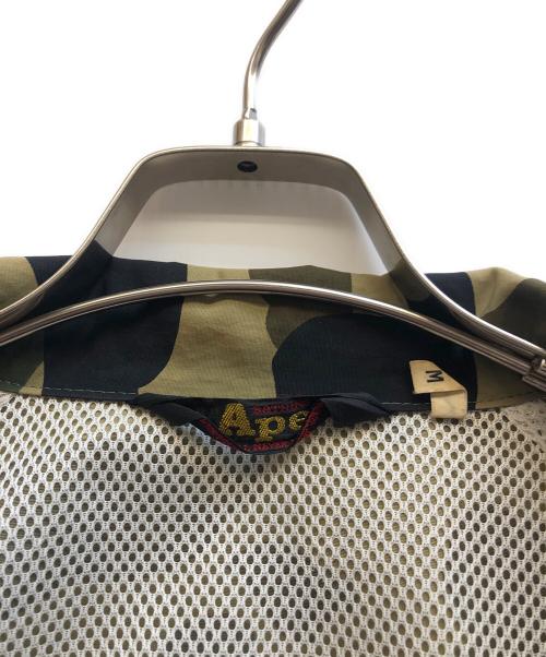 A BATHING APE（アベイシングエイプ）A BATHING APE (ア ベイシング エイプ) ファーストカモ レインジャケット グリーン サイズ:Mの古着・服飾アイテム