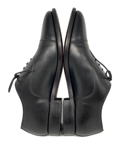 SCOTCH GRAIN（スコッチグレイン）SCOTCH GRAIN (スコッチグレイン) ストレートチップシューズ ブラック サイズ:24 1/2の古着・服飾アイテム